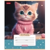 Тетрадь 12 л.A5 клетка Хатбер Мы-котики!
