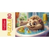 Пазлы   80 элементов (165x230 мм) Хатбер Spa для ежика