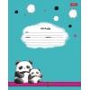 Тетрадь 12 л.A5 клетка Хатбер Плюшевые панды